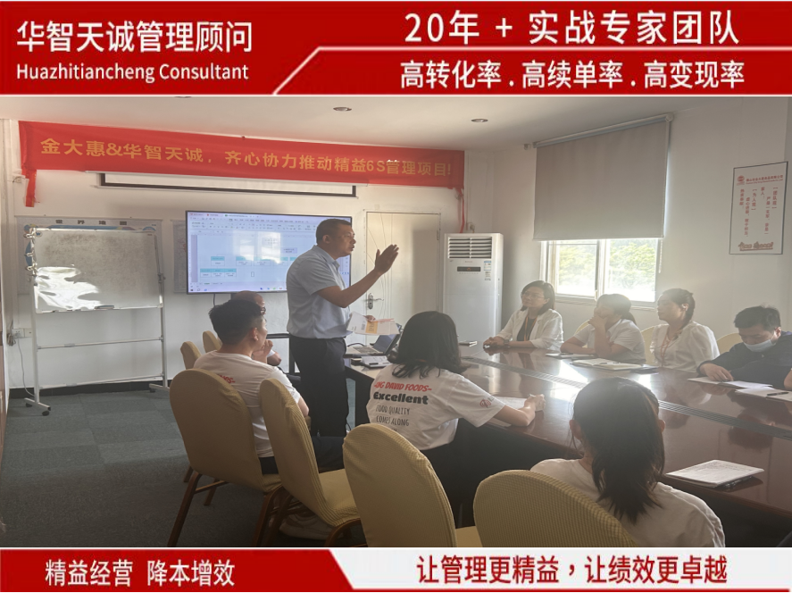 华智天诚助力金大惠公司启动精益6S管理，开启高效运营新篇章